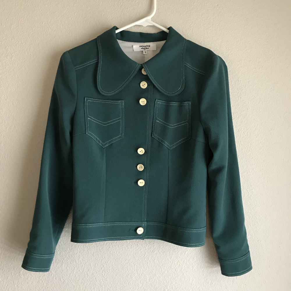Retro Jacket and Skirt Set